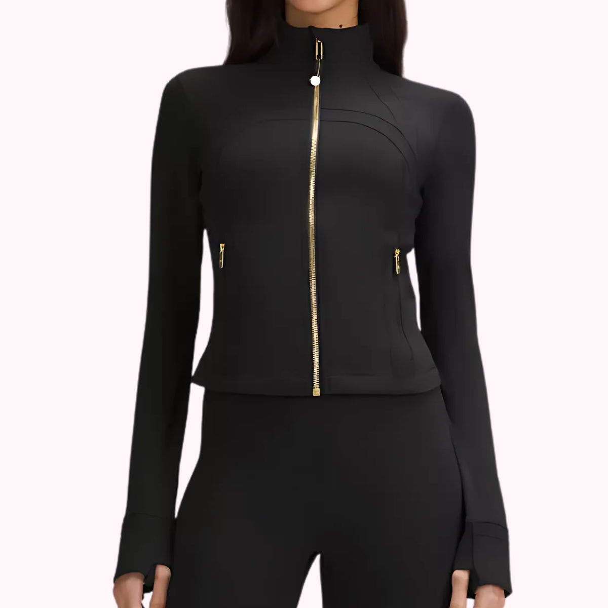 Black & Gold Cropped